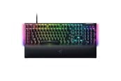 Tastaturen - Razer BlackWidow V4 - Green Mechanical (Clicky) - Gaming Tastatur - Full-Size - Französisch - Schwarz - RZ03-04690500-R3F1