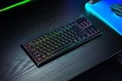 Tastaturen - Razer BlackWidow V4 Low-Profile TKL HyperSpeed - Orange Mechanical - Gaming Tastatur (TKL) - 80% - Englisch (US) - Schwarz - RZ03-05450700-R3M1