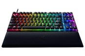 Tastaturen - Razer Huntsman V2 - Optical Red (Linear) - Gaming Tastatur (TKL) - 80% - Französisch - Schwarz - RZ03-03940600-R3F1