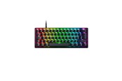Tastaturen - Razer Huntsman V3 Pro Mini (60%) - Analog Optical Gen-2 - Gaming Tastaturen - ohne Numpad - Französisch - Schwarz - RZ03-04990500-R3F1