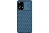 Handys - Cover & Cases - Nillkin CamShield Pro Case Armored Case Cover Camera Cover Samsung Galaxy A73 Blue - 6902048237766