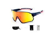 Fahrrad-Zubehör - Rockbros 10134PL Polarized Cycling Glasses - Blue and Pink - Rockbros-10134PL
