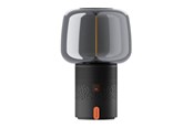 Tragbare & Party-Lautsprecher - Kooduu Serena Play Portable speaker lamp powered by JBL - Metallic Anthracite - KO15-0121LS038-03