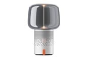 Tragbare & Party-Lautsprecher - Kooduu Serena Play Portable speaker lamp powered by JBL - Frosted Silver - KO15-0121LS033-03