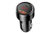 Handys - Adapter und Ladegeräte - Baseus Magic Series PPS digital display (Type-c PD+QC) Intelligent dual quick charging and car charging of 45W Black(*) - CCMLC20C-A01