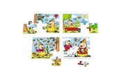 Puzzle - Studio 100 Bumba 4 in 1 Puzzle - Seasons Boden - MUBU00006090