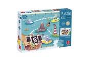 Puzzle - Jumbo Goula Puzzle XXL Pirates 48 pcs. Boden - 1110700209