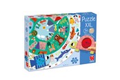 Puzzle - Jumbo Goula Puzzle XXL Discover Animals - 25 pcs. Boden - 53177