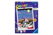 Kreativ-Spiele - Ravensburger CreArt Paint by Numbers - Dreaming Cats - 12023262 9