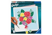 Kreativ-Spiele - Ravensburger CreArt Paint by Number - Rose Bouquet - 25520 7