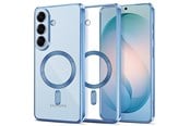 Handys - Cover & Cases - Tech-Protect MagFlex MagSafe Case for Samsung Galaxy S26 - Clear Blue - 5906302339532