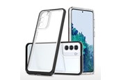 Handys - Cover & Cases - Hurtel Clear 3in1 Case for Samsung Galaxy S23+ Silicone Cover with Frame Black - 5907769352416