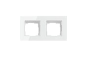 Smart-Home - Avatto 2 Socket TS20 Light Switch Frame - White - TS20-Frame-W2