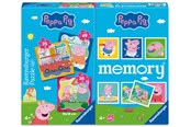 Brettspiele - Ravensburger Peppa Pig Puzzle+memory® - Vendespil - 10625088