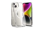 Handys - Cover & Cases - Ringke Fusion Magnetic Magnetic Rigid Case with Gel Frame for iPhone 14 Plus Translucent (MagSafe Compatible) - 8809881263298