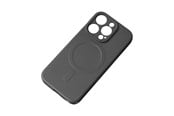 Handys - Cover & Cases - Hurtel MagSafe Compatible Silicone Case for iPhone 15 Plus Silicone Case - Black - 5907769356834