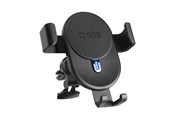 Handys - Adapter und Ladegeräte - SBS Smartphone holder with inductive charger TESUPWIR10CLIPSTG 10W - black - TESUPWIR10CLIPSTG