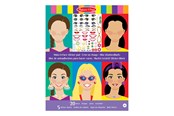 Kreativ-Spiele - Melissa & Doug MND Make-a-Face Sticker Pad - 6074545