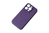 Handys - Cover & Cases - Hurtel MagSafe Compatible Silicone Case for iPhone 15 Plus Silicone Case - Purple - 5907769356896