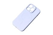 Handys - Cover & Cases - Hurtel MagSafe Compatible Silicone Case for iPhone 15 Pro Max Silicone Case - Blue - 5907769357008