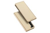 Handys - Cover & Cases - Dux Ducis Skin Pro Samsung Galaxy S23+ Case Flip Cover Card Wallet Stand Gold - 6934913032671