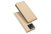 Handys - Cover & Cases - Dux Ducis Skin Pro Case Xiaomi 13 Flip Cover Card Wallet Stand Gold - 6934913031643