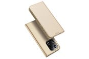Handys - Cover & Cases - Dux Ducis Skin Pro Case Xiaomi 13 Pro Flip Cover Card Wallet Stand Gold - 6934913031681