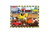 Puzzle - Melissa & Doug Wooden Chunky Puzzle Construction Holz - 3726/50296