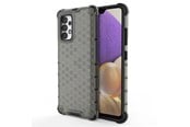 Handys - Cover & Cases - Hurtel Honeycomb Case Armored Cover with a Gel Frame for Samsung Galaxy A03s (166.5) Black - 5907769339912