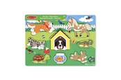 Puzzle - Melissa & Doug Wooden Peg Puzzle Pets Holz - 6075164