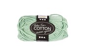 Kreativ-Spiele - Creativ Company Cotton yarn Size 8/8 L: 80-85 M Mint Green - 50gr. - 461210