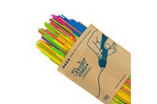 Filament - 3D Drucker - 3Doodler Filament / Create+ & Pro+ / 250 / PLA / neon green, neon yellow, neon pink, neon orange, blue / “Neon Sunset Mix” - PL-NEONS-250