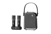 Tragbare & Party-Lautsprecher - Divoom SongBird-HQ2 Karaoke speaker with 2 microphones - Black - 90100058236