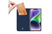 Handys - Cover & Cases - Dux Ducis iPhone 15 Plus Flip Case and Wallet Skin Pro - Blue - 6934913025390