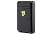 Handys - Adapter und Ladegeräte - Ferrari Metal Logo MagSafe Inductive Power Bank 15W 10000 mAh with Stand Function - Black - 3666339170349
