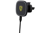 Handys - Adapter und Ladegeräte - Ferrari 2023 Collection MagSafe Inductive 15W Car Charger for Air Vent - Black - 3666339170318
