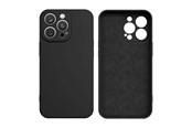 Handys - Cover & Cases - Hurtel Silicone Case for Samsung Galaxy A14 5G / Galaxy A14 Silicone Cover Black - 9145576273098