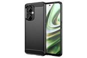 Handys - Cover & Cases - Hurtel Carbon Case for OnePlus Nord CE 3 Flexible Silicone Carbon Cover Black - 9145576274651