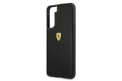 Handys - Cover & Cases - Ferrari On Track Perforated Case for Samsung Galaxy S21+ - Black - 3700740496435