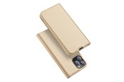 Handys - Cover & Cases - Dux Ducis Skin Pro Holster Case Flip Cover iPhone 13 Pro Gold - 6934913047996