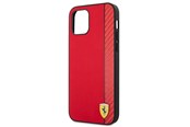 Handys - Cover & Cases - Ferrari On Track Carbon Stripe Case for iPhone 12 Pro Max - Red - 3700740499382