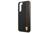 Handys - Cover & Cases - Ferrari On Track Carbon Stripe Case for Samsung Galaxy S22+ - Black - 3666339044800