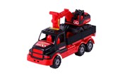 Spielzeugauto - Cavallino Toys Cavallino Mammoth Torpedo Truck with Excavator 44.5cm - 1930MT01
