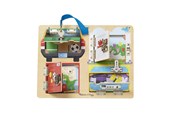 Holzspielzeug - Melissa & Doug Wooden Activity Board Lock And Latch - 6073552