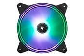 Gehäuselüfter - Chieftec Chieftronic Nova NF-1225RGB - case fan - Gehäuselüfter - 120mm - Schwarz - NF-1225RGB