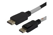 Display Kabel - Deltaco - DisplayPort cable - DisplayPort to DisplayPort - 1 m - DP54-1010