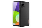 Handys - Cover & Cases - Dux Ducis Fino Case Cover Covered With Nylon Material Samsung Galaxy A22 4G Black - 6934913049648