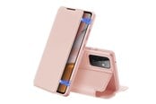 Handys - Cover & Cases - Dux Ducis Skin X Holster Case Flip Cover Samsung Galaxy A72 4G pink - 6934913053423