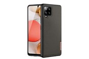 Handys - Cover & Cases - Dux Ducis Fino Case Cover Covered With Nylon Material Samsung Galaxy A42 5G Green - 6934913055922