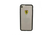 Handys - Cover & Cases - Ferrari Transparent Case for iPhone 7 / 8 / SE 2020 / SE 2022 - Transparent Black - 3700740396407